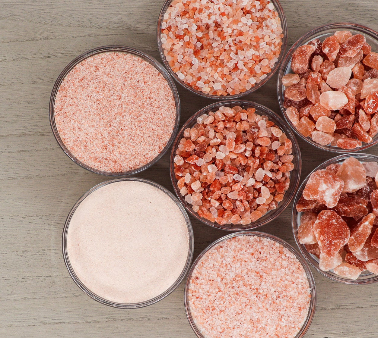 Pink Salt in Retail-Ready Containers