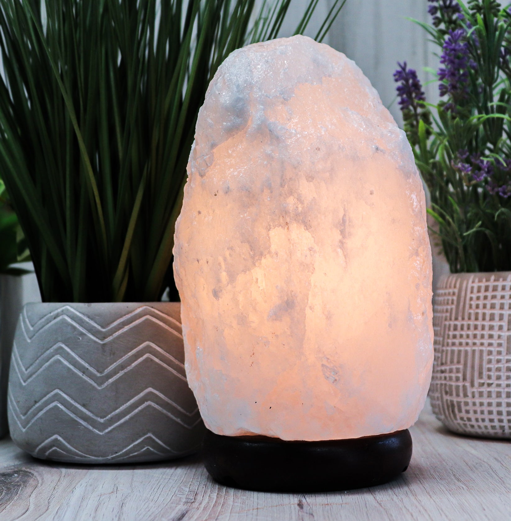Hand-Crafted Pink Salt Lamps