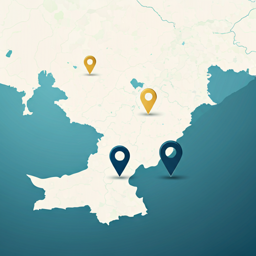 Pakistan export logistics map